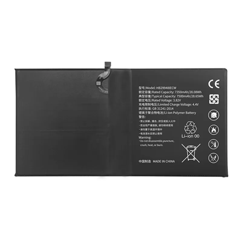 High capacity replacement battery HB299418ECW for Huawei MediaPad M5 Lite 10.1 BAH2-W09 BAH2-W19 BAH2-L09 BAH2-AL10 wholesale supply