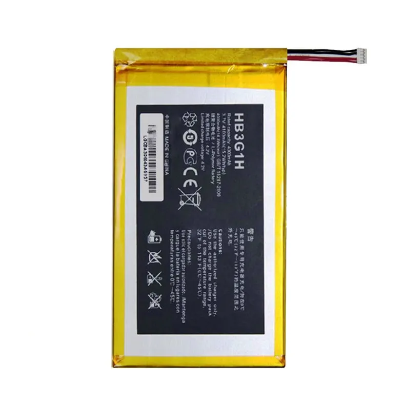 High capacity replacement battery HB3G1H for Huawei MediaPad 7 Lite S7-301U T1 7.0 T1-701U MediaPad 7 Youth 2 MediaPad 7 Vogue S7-601U wholesale supply