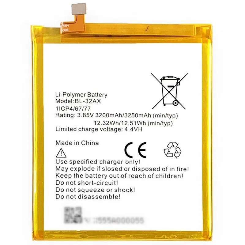High capacity lithium ion battery replacement for Infinix Zero 4 model BL-32AX premium hardware block