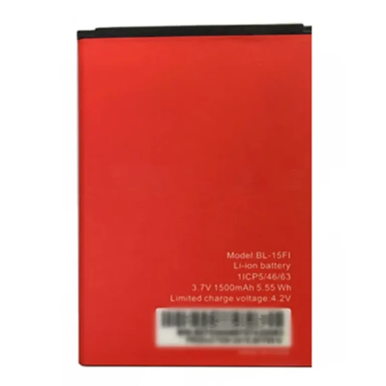 High capacity lithium ion battery replacement for itel Wish A11 model BL-15FI premium hardware block