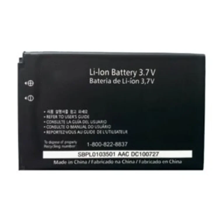 High capacity lithium ion battery replacement for LG P350 model LG BL-42FN premium hardware block