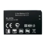 High capacity lithium ion battery replacement for LG P350 model LG BL-42FN premium hardware block