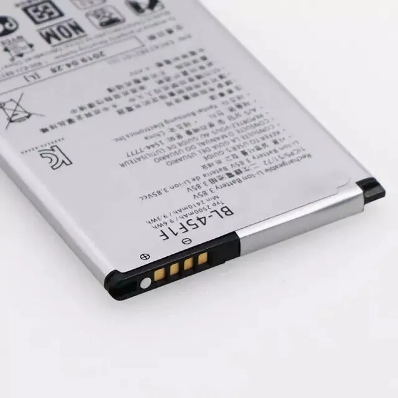 High capacity lithium ion battery replacement for LG K4 2017 model LG BL-45F1F premium hardware block