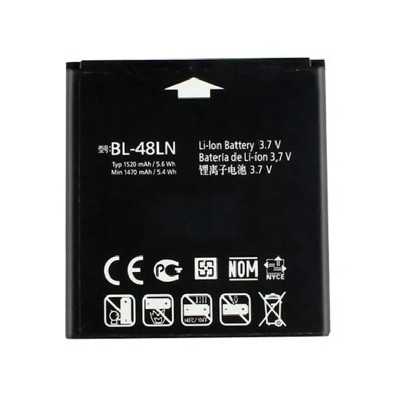 High capacity lithium ion battery replacement for LG MyTouch Q 4G Slider model LG BL-48LN premium hardware block