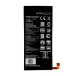 High capacity lithium ion battery replacement for LG X Power 2 model LG BL-T30 premium hardware block