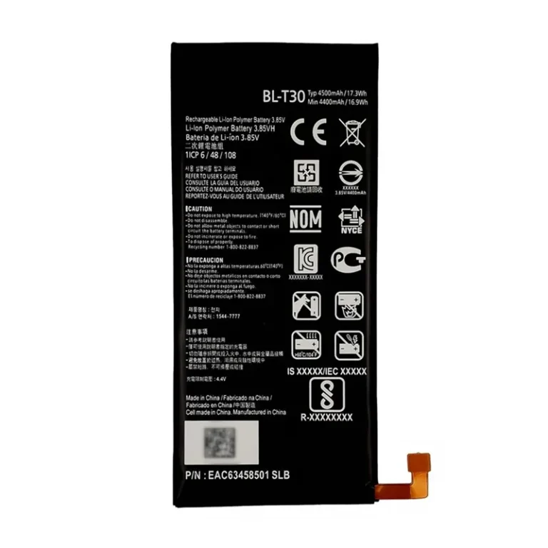 High capacity lithium ion battery replacement for LG X Power 2 model LG BL-T30 premium hardware block