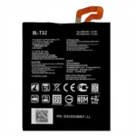 High capacity lithium ion battery replacement for LG G6 model LG BL-T32 premium hardware block
