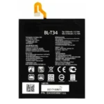 High capacity lithium ion battery replacement for LG V30 model LG BL-T34 premium hardware block
