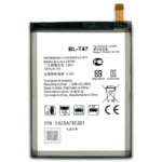 High capacity lithium ion battery replacement for LG Velvet 5G model LG BL-T47 premium hardware block