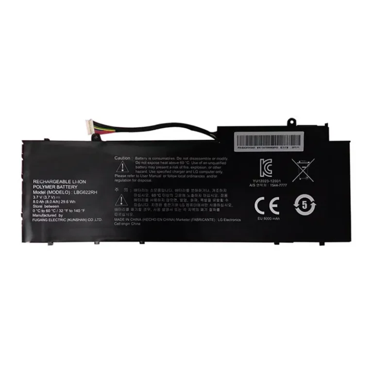 Premium LBG622RH replacement battery for LG XNOTE LBG622RH Series