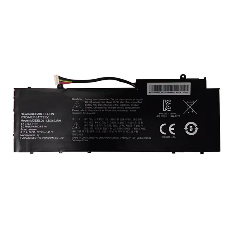 Premium LBG622RH replacement battery for LG XNOTE LBG622RH Series
