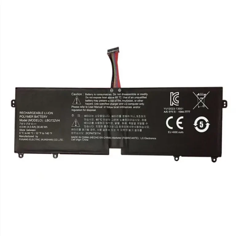Premium LBG722VH replacement battery for LG Gram 13Z940 13ZD940 13Z950 13Z970 14Z950 15ZD950 15Z960 15Z975 15ZD975