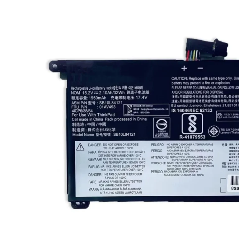 Premium 01AV493 replacement battery for Lenovo ThinkPad T570 20H9 20HA 20JX 20JY T580 20L9 20LA P51s 20HB 20HC P52s 20LB 20LC