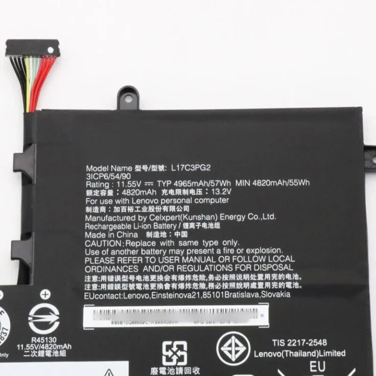 Premium L17C3PG2 replacement battery for Lenovo Legion Y530-15ICH Y7000 Y7000P Y730-15ICH Y740-15ICHG Y740-15IRH Y740-15IRHG