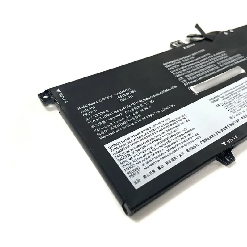 Premium L18M6PD1 replacement battery for Lenovo ThinkPad X390 20Q0 20Q1 X395 20NL 20NM X13 Gen 1 20T2 20T3 20UF 20UG