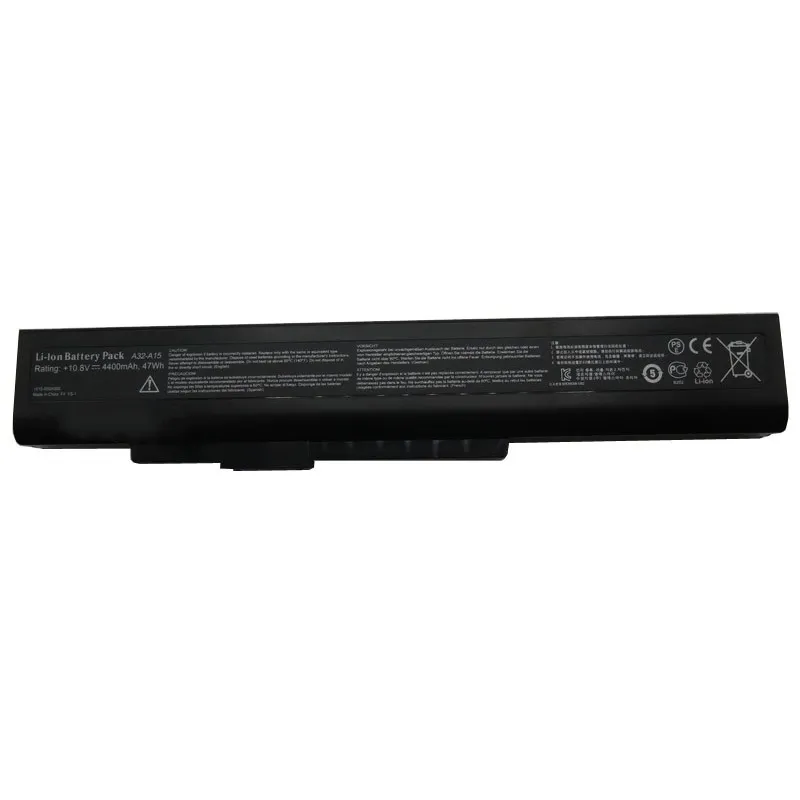 Premium A32-A15 replacement battery for MSI A6400 CR640 Medion Akoya E6201 E7221 Turbo-X A15HC A15HE A15FB A17