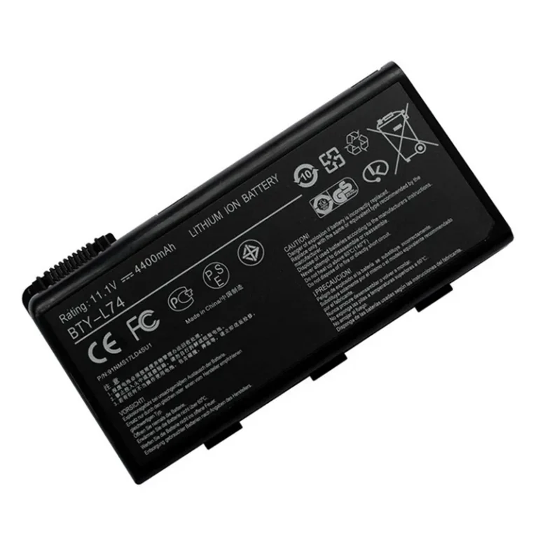 Premium BTY-L74 replacement battery for MSI A5000 A6000 CR500 CR600 CR610 CR620 CR700 CX500 CX700 CX720 GE700