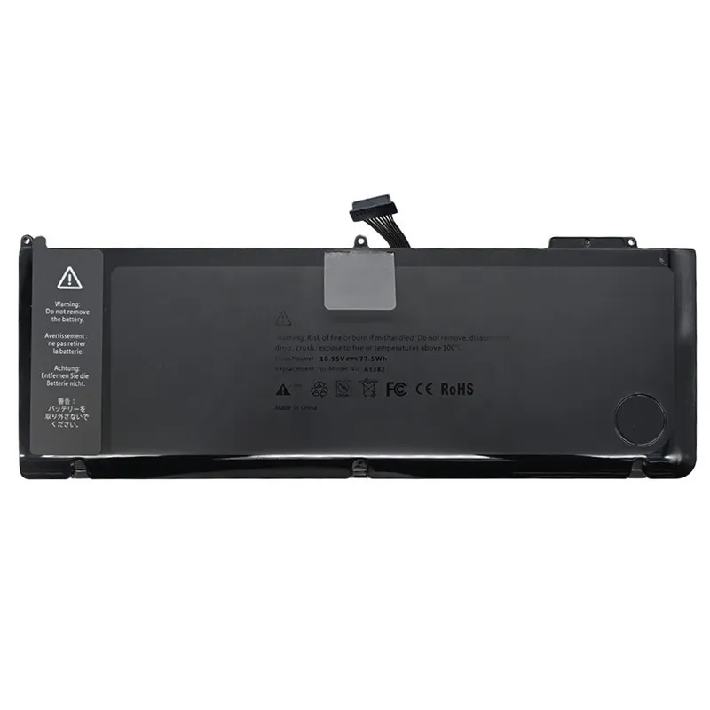 Premium OEM A1382 replacement battery for MacBook Pro 15 Inch A1286 Early 2011 Late 2011 Mid 2012