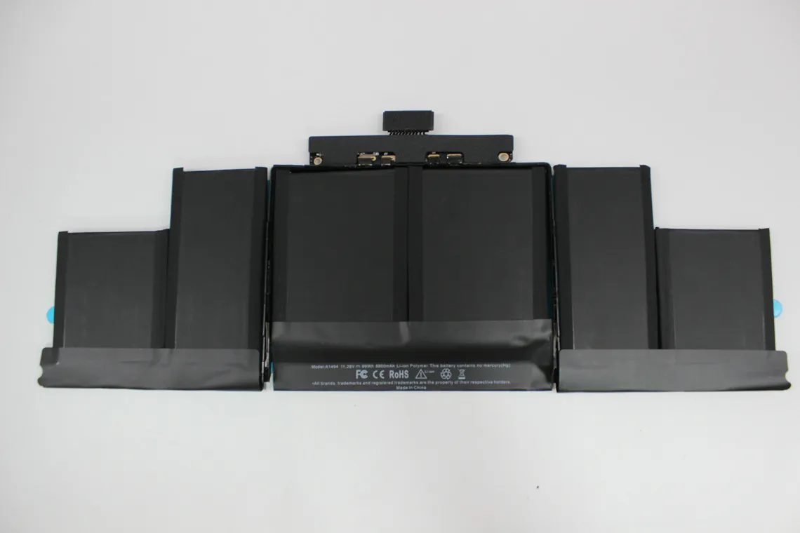 Premium OEM A1494 replacement battery for MacBook Pro 15 Retina Late 2013 Mid 2014 Early 2015