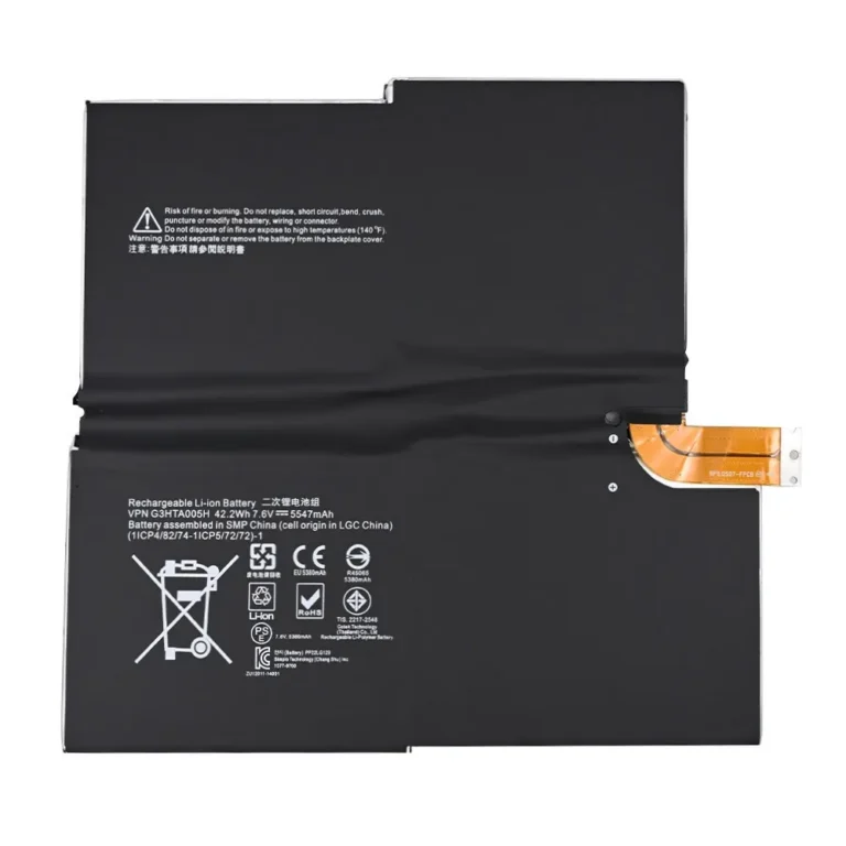 Premium G3HTA005H replacement battery for Microsoft Surface Pro 3 1631 1657