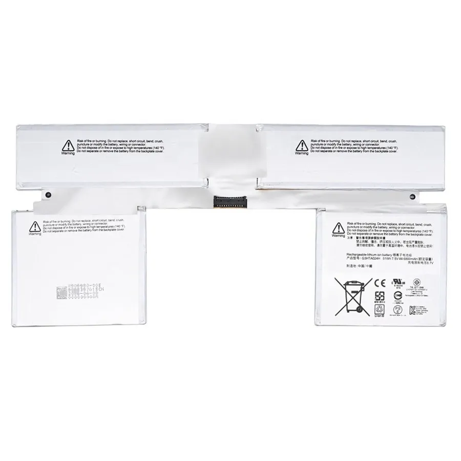 Premium G3HTA024H replacement battery for Microsoft Surface Book 1703 1704 1705