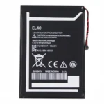High capacity lithium ion battery replacement for Moto E 1st Gen model Motorola EL40 premium hardware block