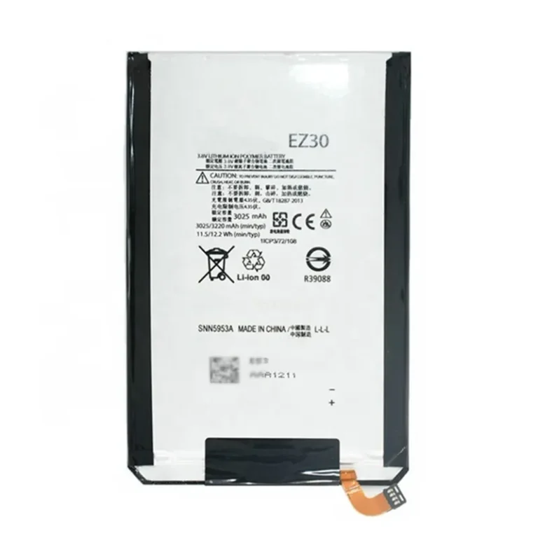 High capacity lithium ion battery replacement for Google Nexus 6 model Motorola EZ30 premium hardware block