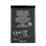 High capacity lithium ion battery replacement for Nokia Asha 303 model Nokia BP-3L premium hardware block