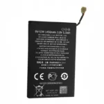 High capacity lithium ion battery replacement for Nokia Lumia 800 model Nokia BV-5JW premium hardware block
