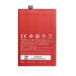 High capacity lithium ion battery replacement for OnePlus 2 model OnePlus BLP597 premium hardware block