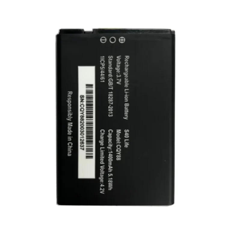 High capacity replacement battery for Stylo S40 Life model CQY88 premium hardware pack