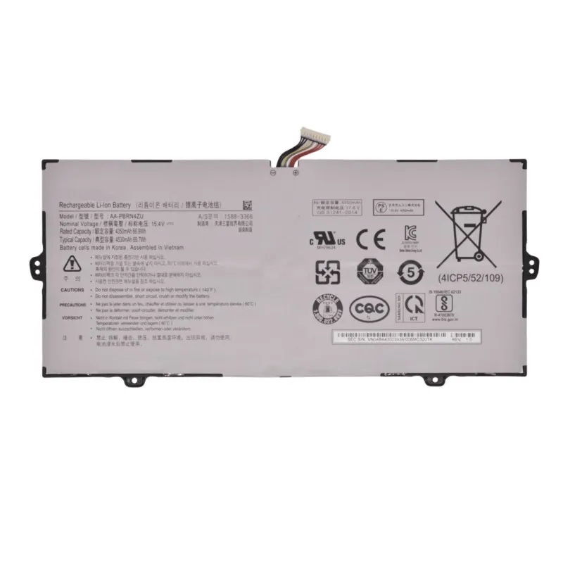 Premium AA-PBRN4ZU replacement battery for Samsung 930QCG 930QCJ 930XCJ NP930QCG-K01 950QCJ 950XCJ NP950QCG NP950QCG-K01US
