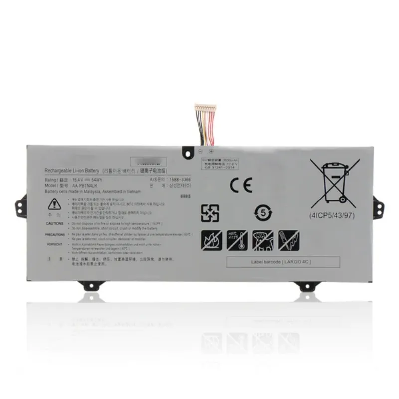 Premium AA-PBTN4LR replacement battery for Samsung 9 Pro NP940X3M NP940X3M-K01US NP940X5M NP940X5M-X01US NP940X5N NP940X5N-X01US NT930SBE