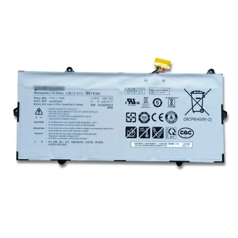 Premium AA-PBTN6EP replacement battery for Samsung 9 NP900X5T 900X5T 900X3T