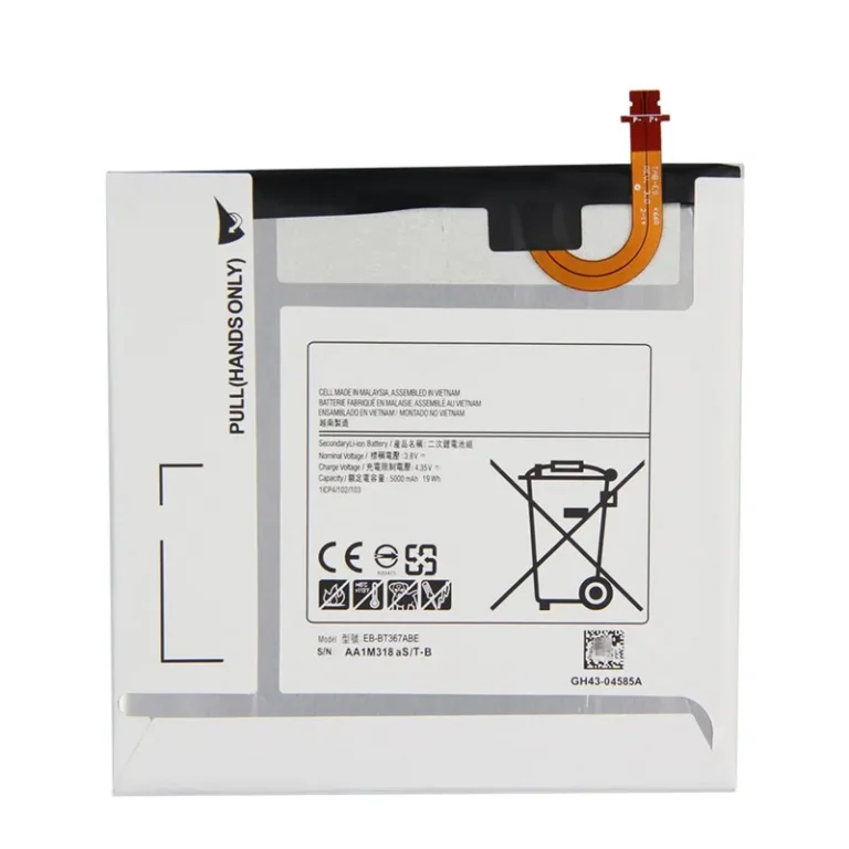 High capacity replacement battery EB-BT367ABE for Samsung Galaxy Tab A 8.0 Inch 2017 SM-T380 wholesale supply