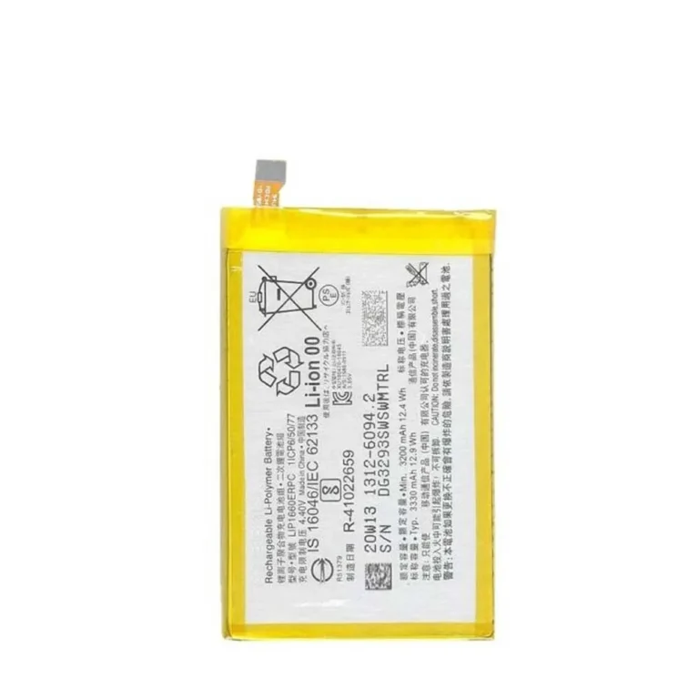 High capacity lithium ion battery replacement for Sony Xperia XZ3 model Sony LIP1660ERPC premium hardware block