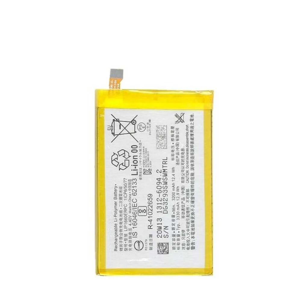 High capacity lithium ion battery replacement for Sony Xperia XZ3 model Sony LIP1660ERPC premium hardware block