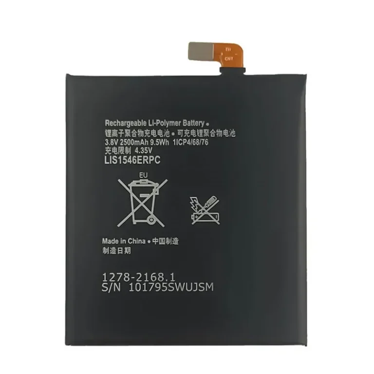 High capacity lithium ion battery replacement for Sony Xperia T3 model Sony LIS1546ERPC premium hardware block