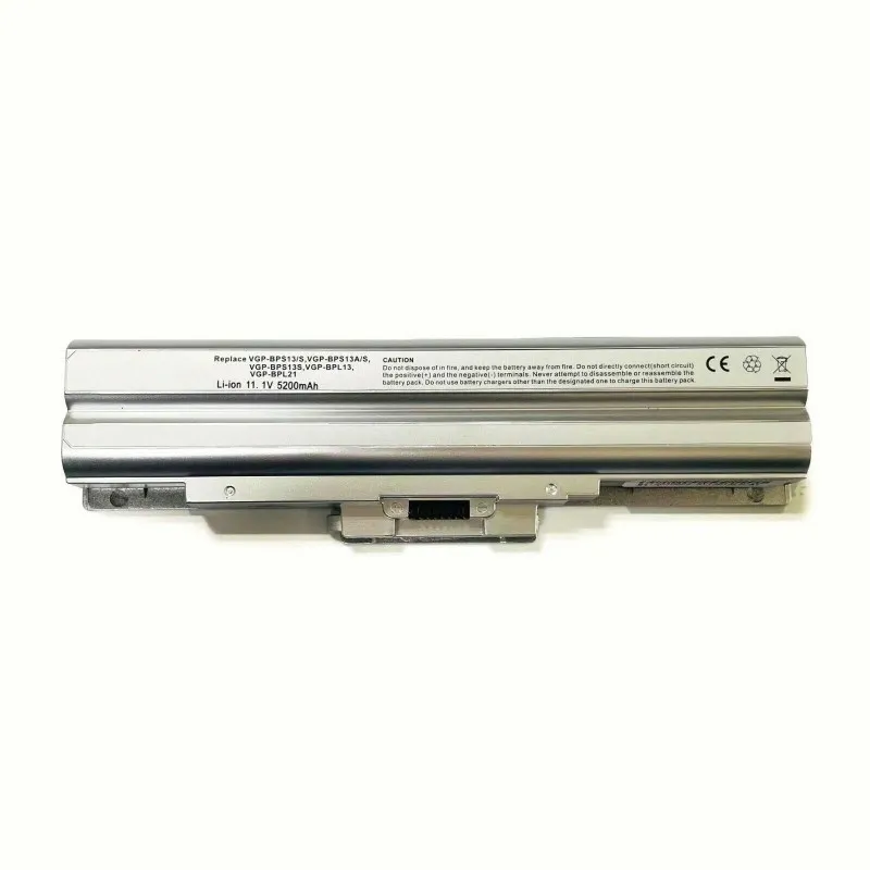 Premium VGP-BPS13S replacement battery for Sony VAIO VGN-SR SR11 SR19 SR31 VGN-FW FW11 VGN-CS CS21 CS36