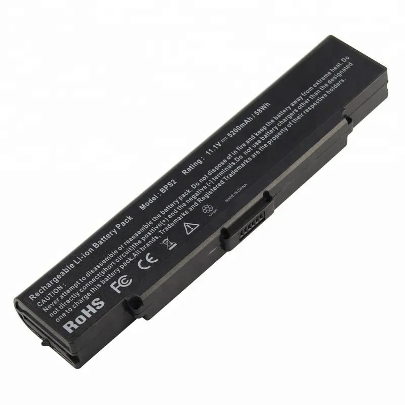Premium VGP-BPS2 replacement battery for Sony VAIO VGN-SZ1 VGN-SZ2 VGN-SZ3 VGN-SZ4 VGN-SZ5 VGN-FJ11 VGN-FJ17