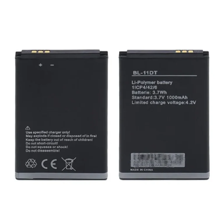 High capacity lithium ion battery replacement for Tecno T661 model BL-11DT premium hardware block
