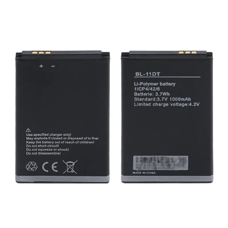 High capacity lithium ion battery replacement for Tecno T661 model BL-11DT premium hardware block