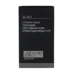 High capacity lithium ion battery replacement for Tecno W2 model BL-25IT premium hardware block