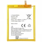 High capacity lithium ion battery replacement for Tecno WX4 model BL-28BT premium hardware block