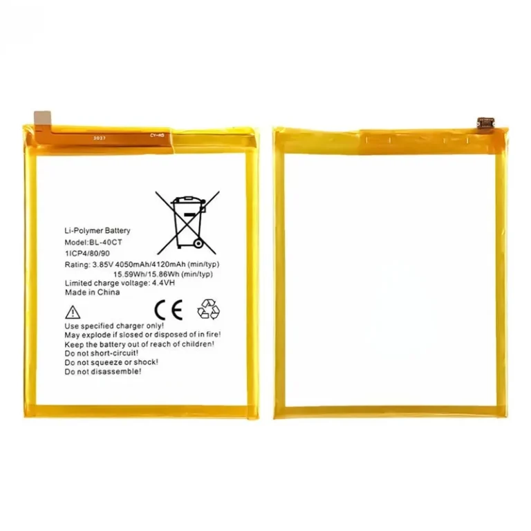 High capacity lithium ion battery replacement for Tecno Phantom 6 Plus model BL-40CT premium hardware block