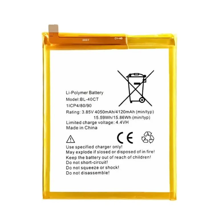 High capacity lithium ion battery replacement for Tecno Phantom 6 Plus model BL-40CT premium hardware block