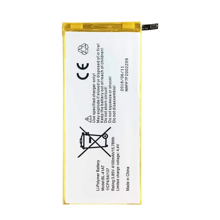 High capacity lithium ion battery replacement for Tecno PP7F Pro model BL-41AT premium hardware block