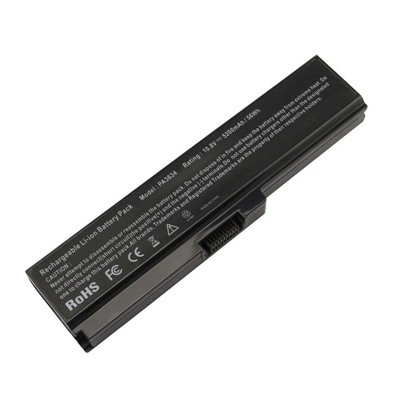 Premium PA3634 replacement battery for Toshiba Satellite L310 L510 L515 M300 M305 M500 C650 C655 L645 L650 L655