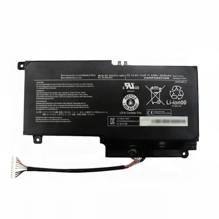 Premium PA5107U-1BRS replacement battery for Toshiba Satellite L40-A L45D L50-A L50-B L50D L50T L55 L55t P50-A P50t-A P55 S40 S50-A S55 S55t