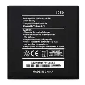 High capacity lithium ion battery replacement for Wiko Sunset 2 model 4050 premium hardware block